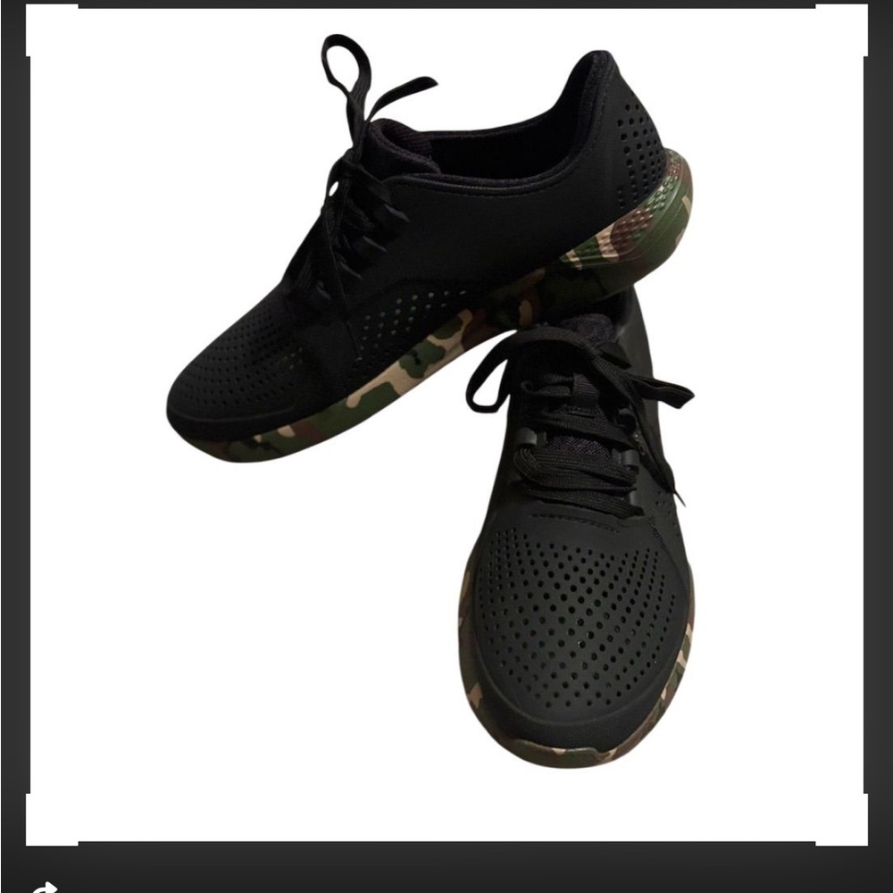 Crocs Black Athletic Men's Shoes